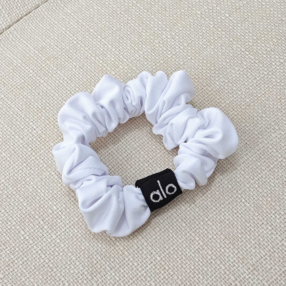 Hair Rubber Bands Headband Solid Color French Medium Hair Tie Rubber Band Fat Intestine H250318