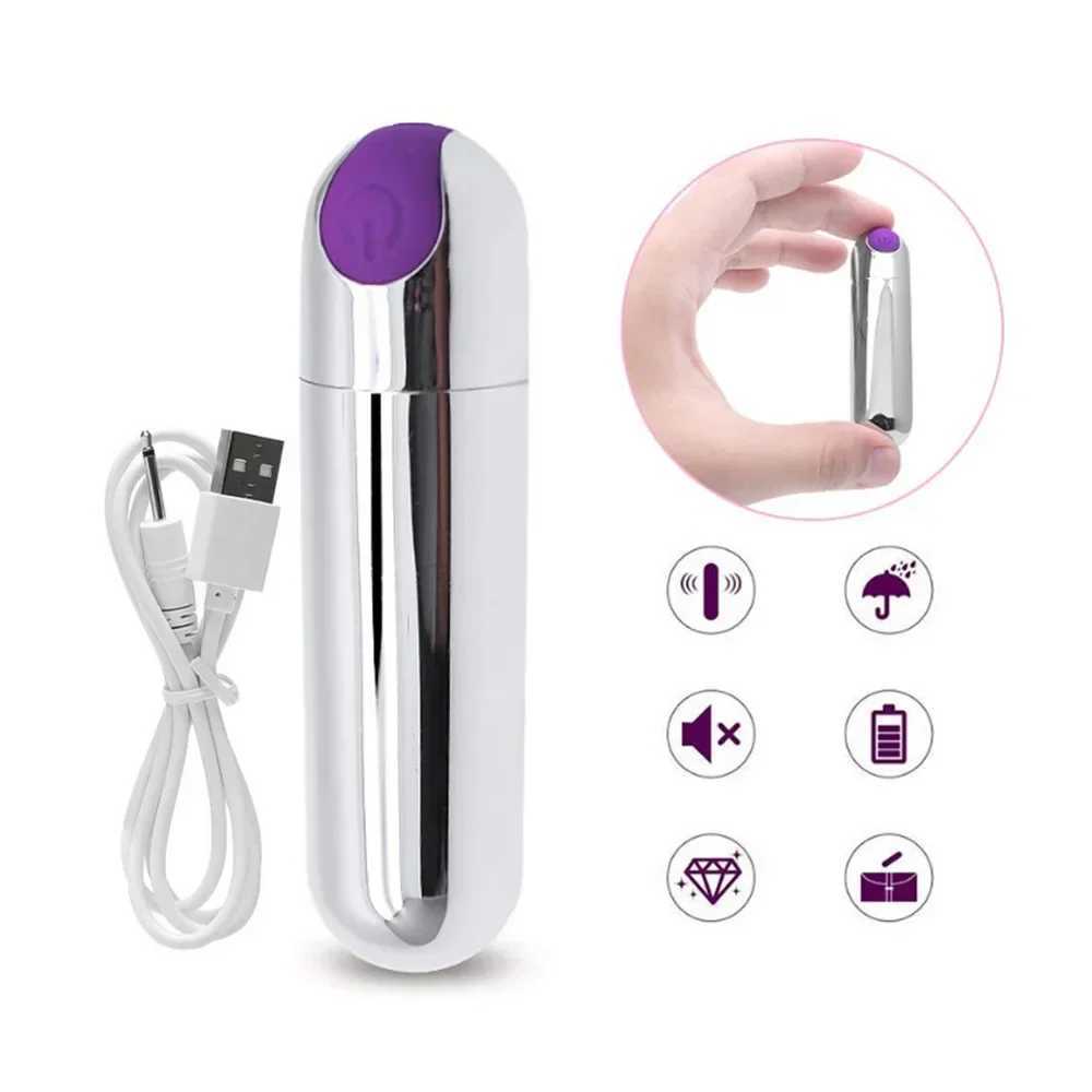 G-Spot Bullet Vibrators for Women Discreet Portable Sex Toys Small Powerful Bullets Vibrator Mini waterproof Clitoral Stimulator W250319