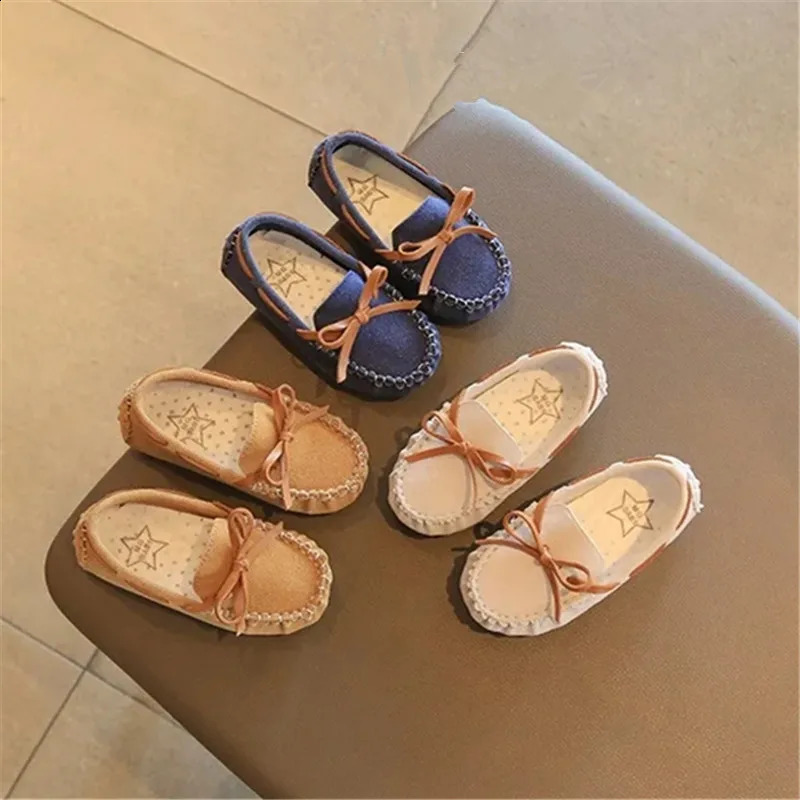 Childrens shoes boys flat sports baby casual toddler breathable sneakers soft sole solid color 250319