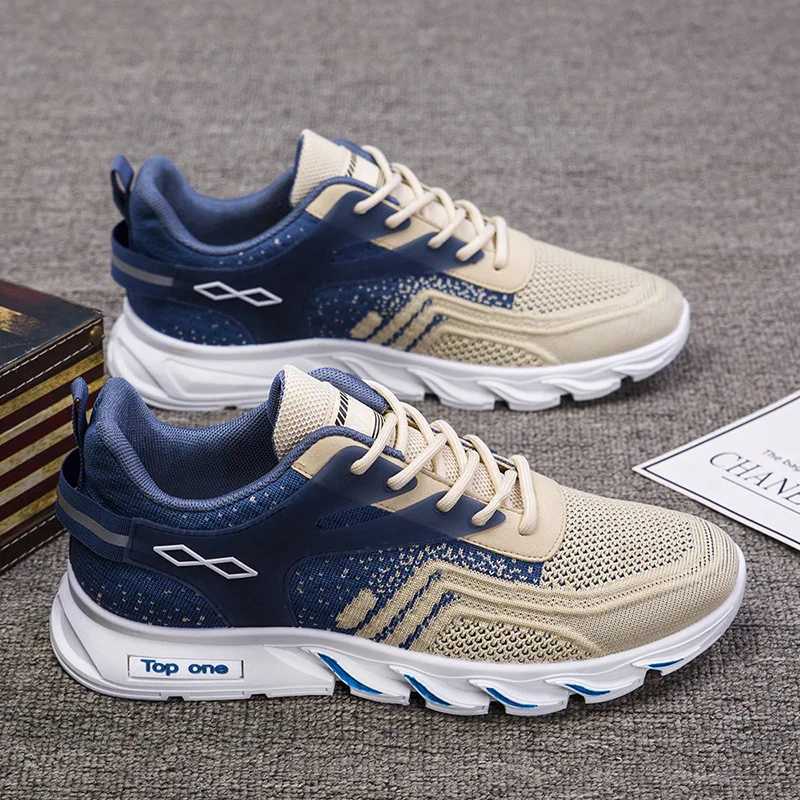 2024 Spring and Autumn New Mens Mesh Breathable Running Shoes FAshion Versatile Casual Shoes Youth Casual Shoes sneakers Z250319