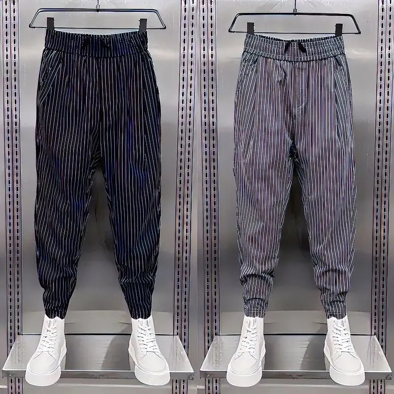 Mens clothing sports shirts mens summer pants running ice silk fitness center jogging runners largesized goods 250319