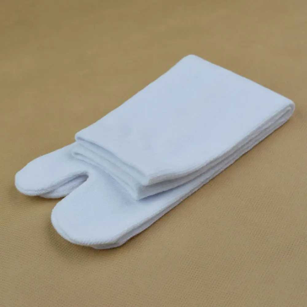 1Pairs Breathable Two Fingers Socks Practical Unisex Japanese Kimono Flip Flop Sandals Split Toe Tabi Ninja Geta Socks X250319