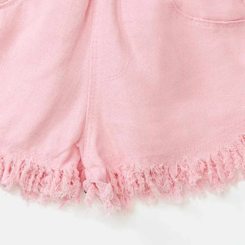 IENENS Kids Baby Girls Summer Denim Clothing Shorts Pants Jeans Clothes Children Girl Casual Short Trousers Infant Bottoms 250319