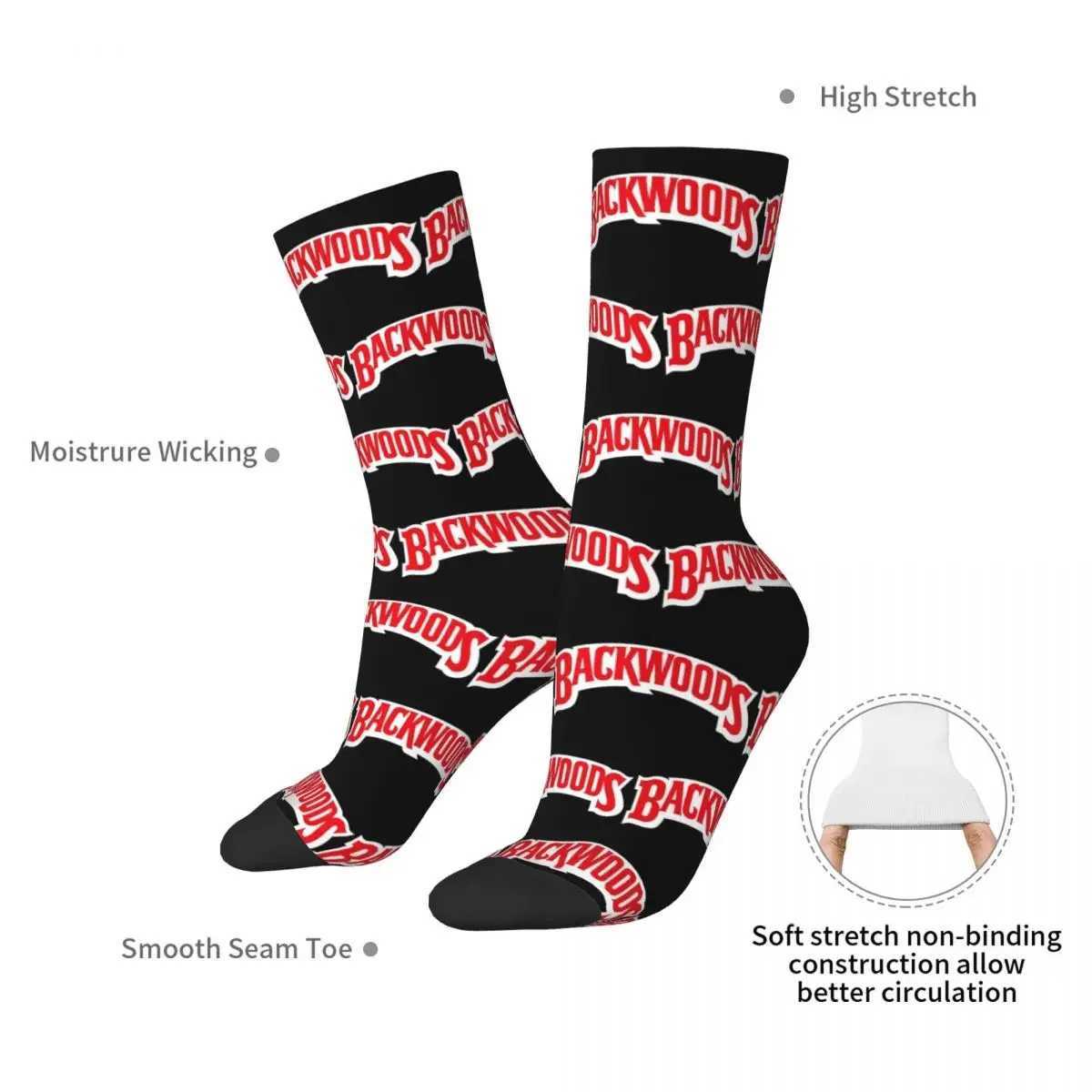 Backwoods Merch Socks Harajuku High Quality Long Socks Four Seasons Neutral Gift Accessories X250319