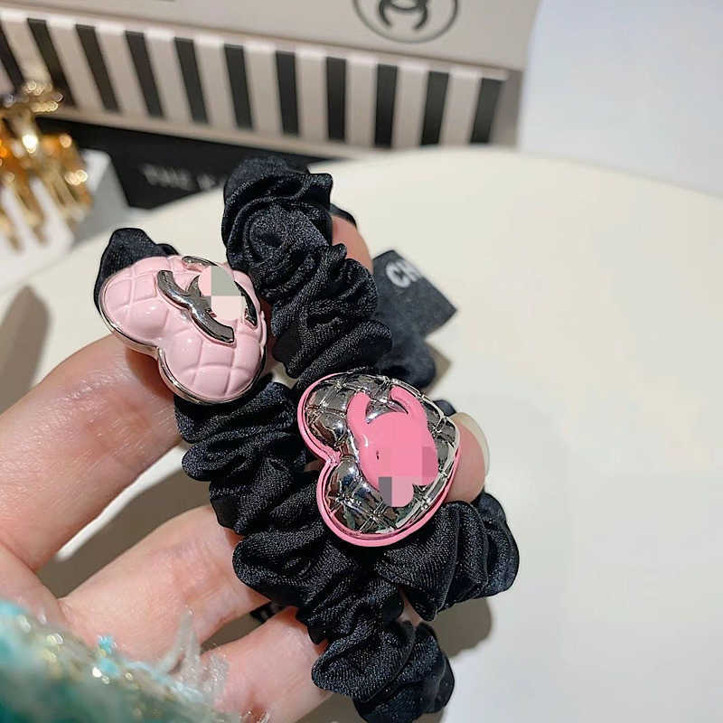 Hair Rubber Bands Love Wind Rope Meatballs Circles Exquisite Fashion Western Style Head H250318