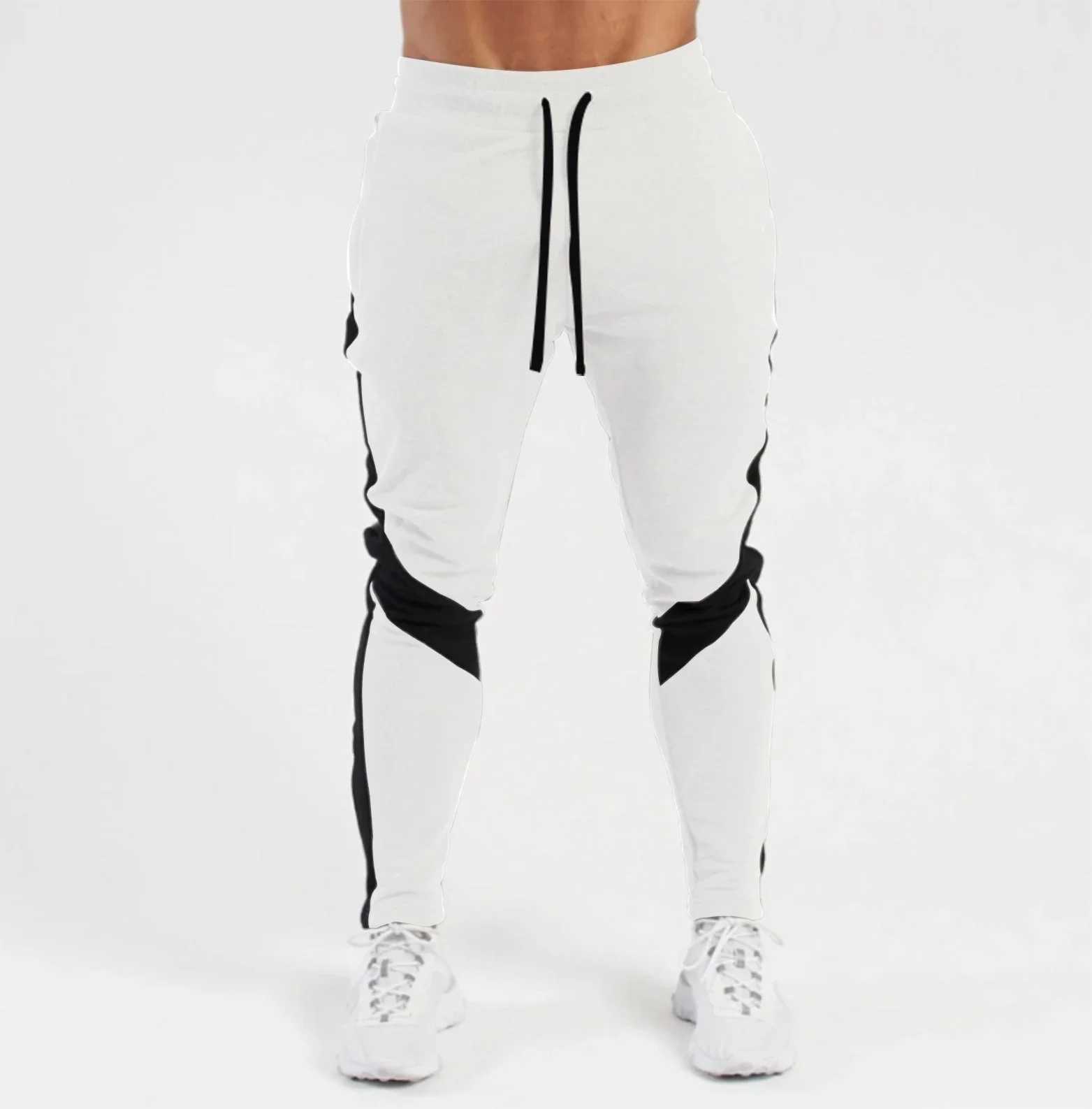 Mens Joggers Casual Pants Fitness Men Sportswear Tracksuit Bottoms Skinny Sweatpants Trousers Black Gyms Jogger Track Pants X250319