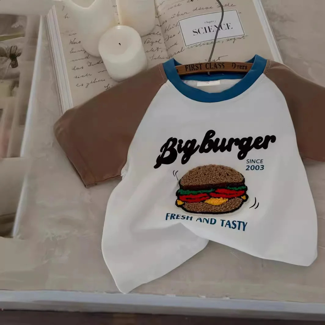 Pure Cotton Cartoon Boys T-shirts 2025 Summer Clothing Loose Fashion Boutique Childrens Wear Top Short Sleeve Tees Kids Clothes 250319