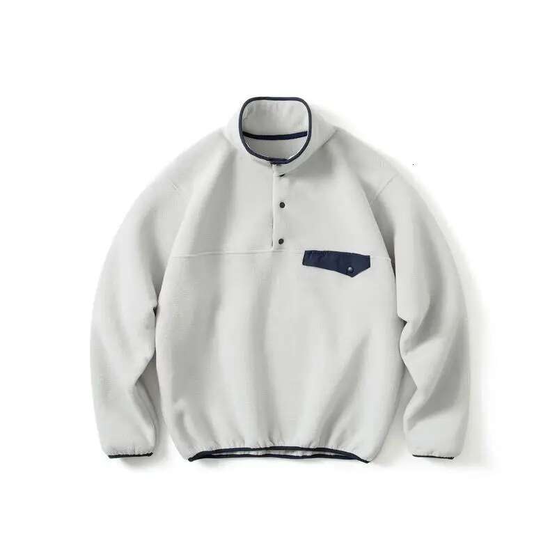 Couple Style Autumn/Winter Outdoor Pullover Trendy Warm Hoodie Fashionable Lamb Fleece Jacket