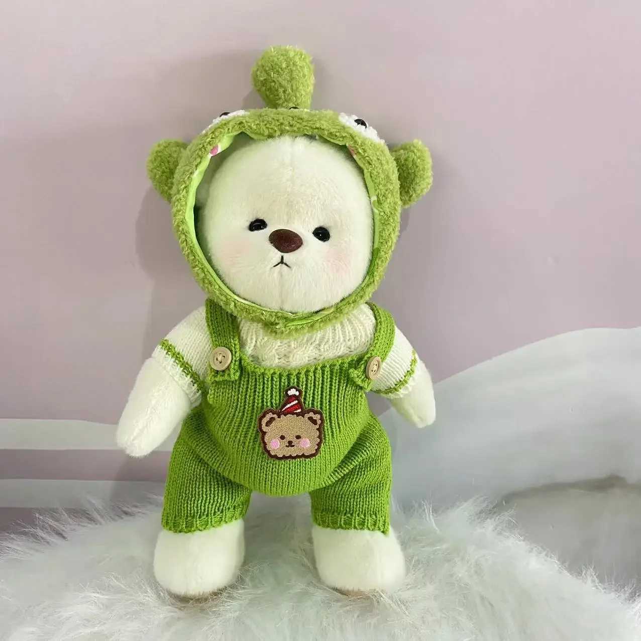 30cm Teddy Bear Clothing Kawaii Teddy Bear Doll Clothing Accessories Plush Doll Replacement ClothingT250318