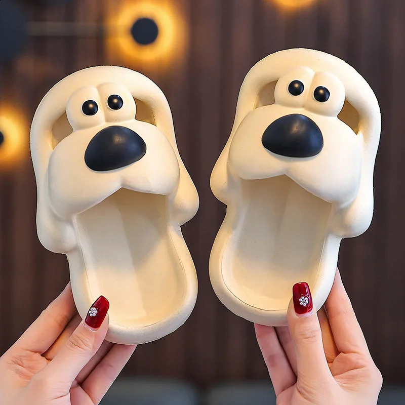 puppy mules slippers for s rens summer slides shoes toddler girl boy flipflops animal er EVA slippers 250318