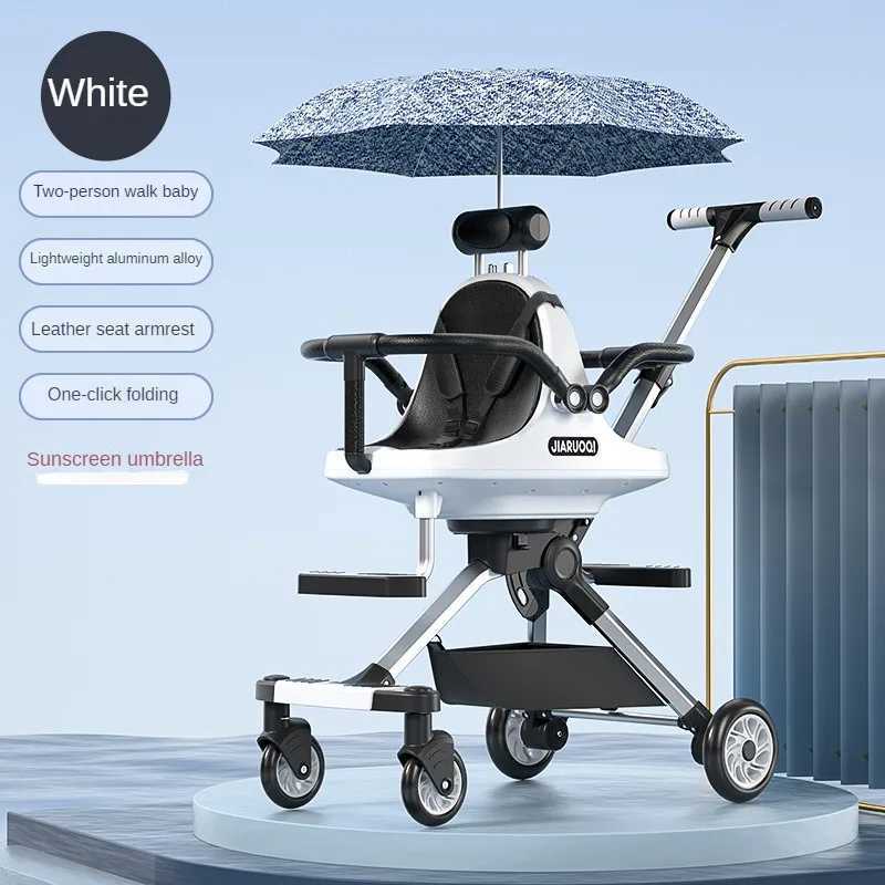 New twin baby strollers portable folding strollers twin baby strollers and baby strollers with umbrellas Z250319