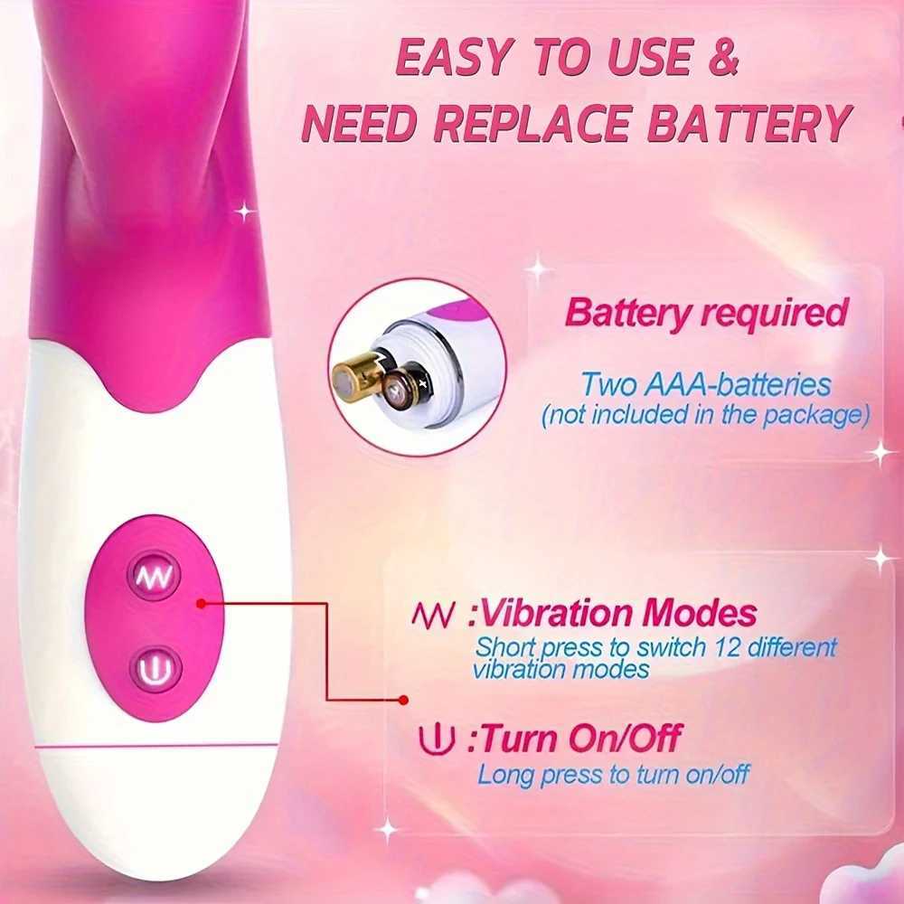 1 pc G-spot Vibrating Stimulator 30 Vibration Patterns Dildo Adult Sex Toys Masturbation Sexy Toys (Without Battery) W250319