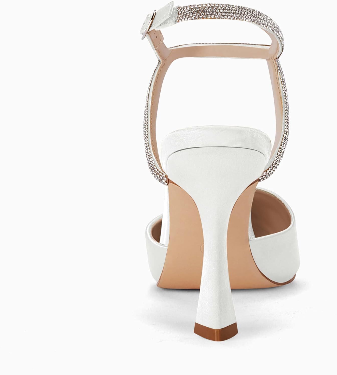 2025 New With Box Designer sandals Women's rhinestone high heels, kitten high satin high heels, pointed shiny sexy wedding shoes
