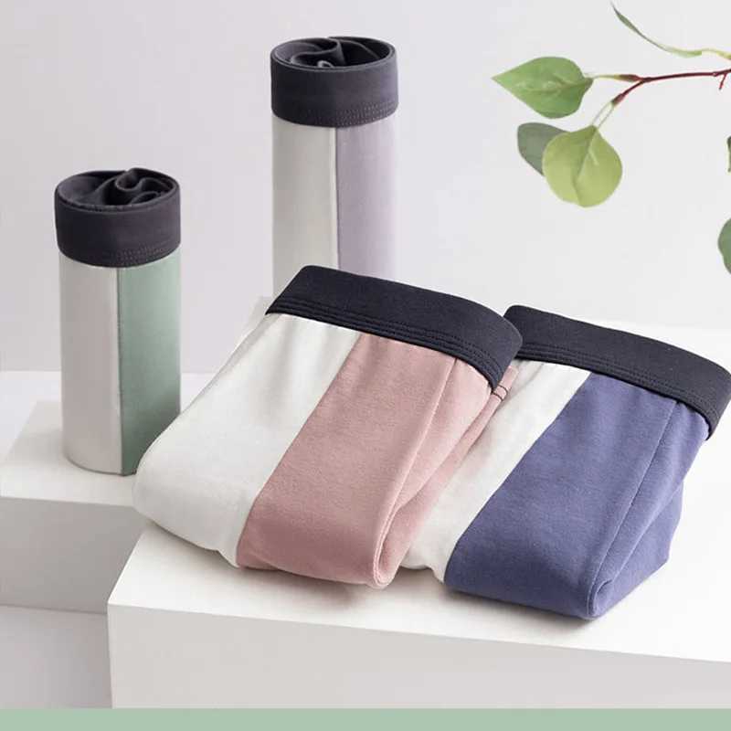 Mens Boxers briefs Cotton underwear men 2023 Patchwork boxer shorts mens sale Underpants man brand Fashion panties for men X250319