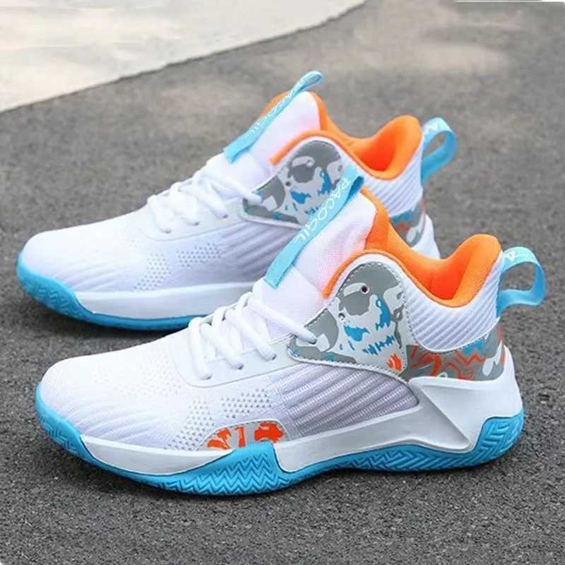 Mens Sneakers Mesh Casual Shoes Comfortable Non-slip Running Shoes for Men Shock Absorbing Shoe Trend Outdoor Basketball Shoes Z250319