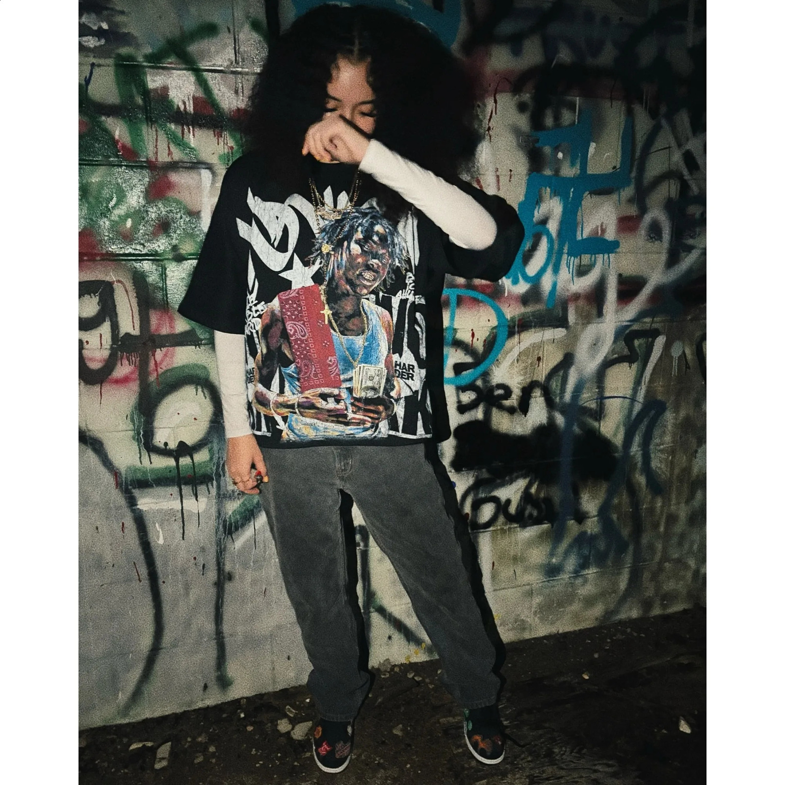 Hip Hop mens Tshirt tops and Tshirts cotton clothing Y2k oversized gym graphic sex machine retro 250319