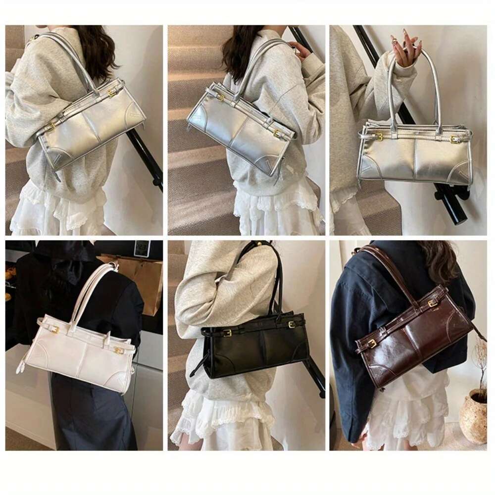 Tote Women's Messenger Black Shoulder Wallet Soft Leather Cross-Border Bag Handbag Women's