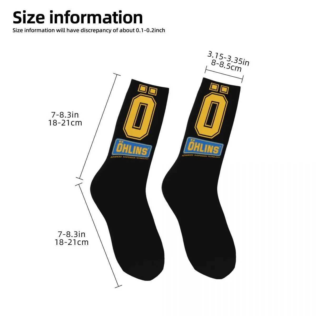 Ohlins Suspension Motorcycle Sports Racing Womens Racing Socks Product All Season Impact Ohlins RXF34 M.2 Warm Passenger Socks X250319