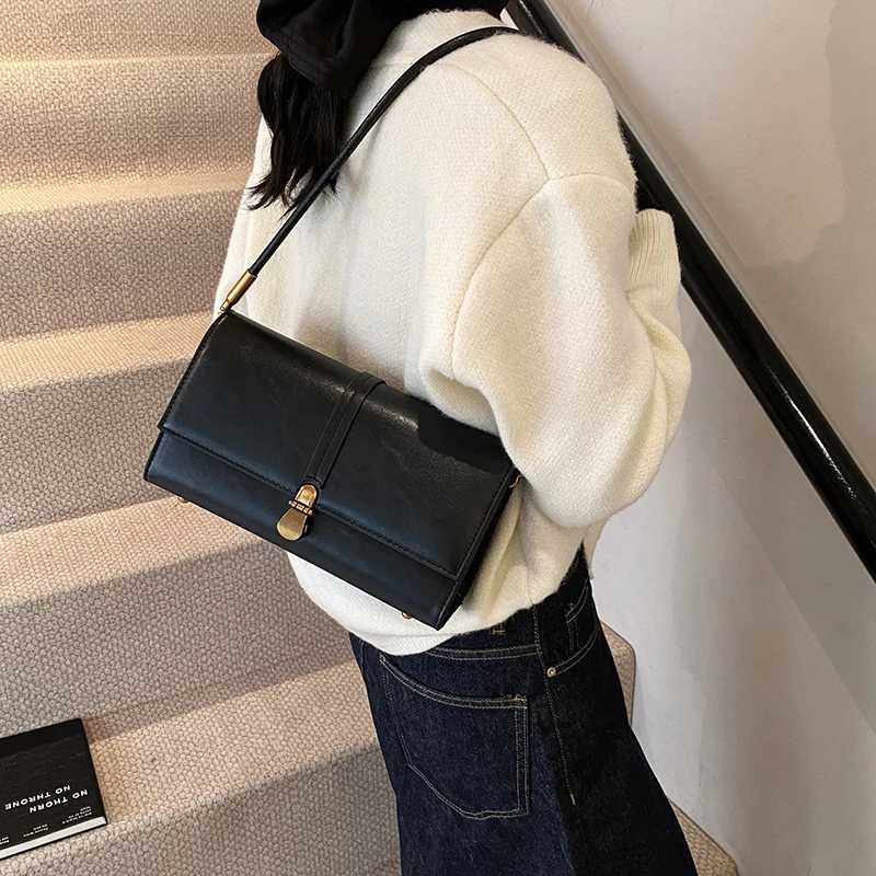 MOODS Flap Crossbody Messenger Bags for Wen PU Leather Pure Color Small Square Shoder Bag Designer Handbag Luxury 2025 Y250318