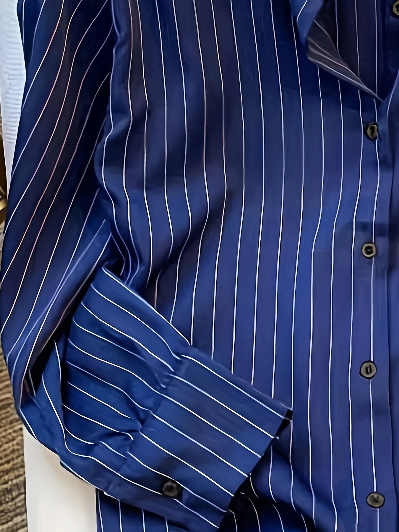 Womens long sleeved shirt ned with a sense of ethnic minority commuting in autumn and spring highend top 250319