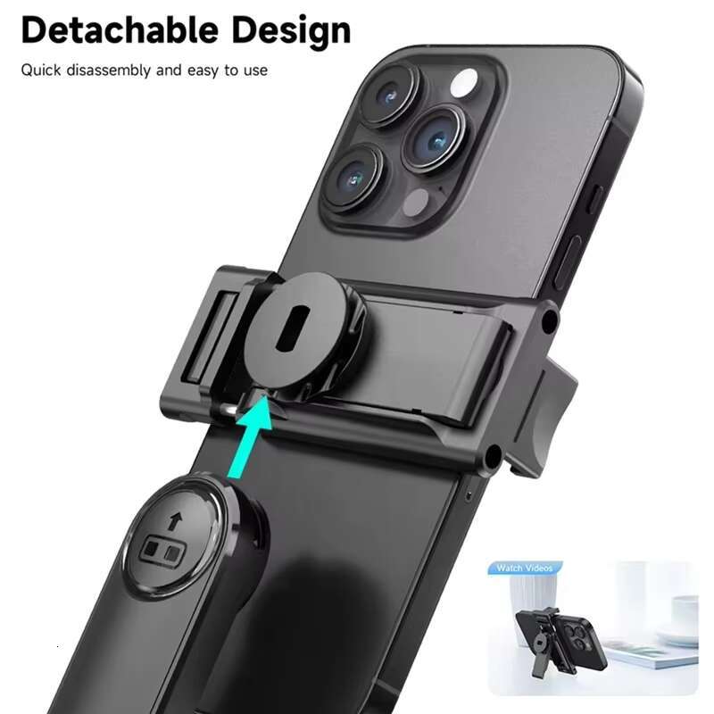 64" Four Legs 360 Degree Smart Automatic Rotation Selfie Stick AI Auto Face Tracking Tripod for TikTok Live Streaming