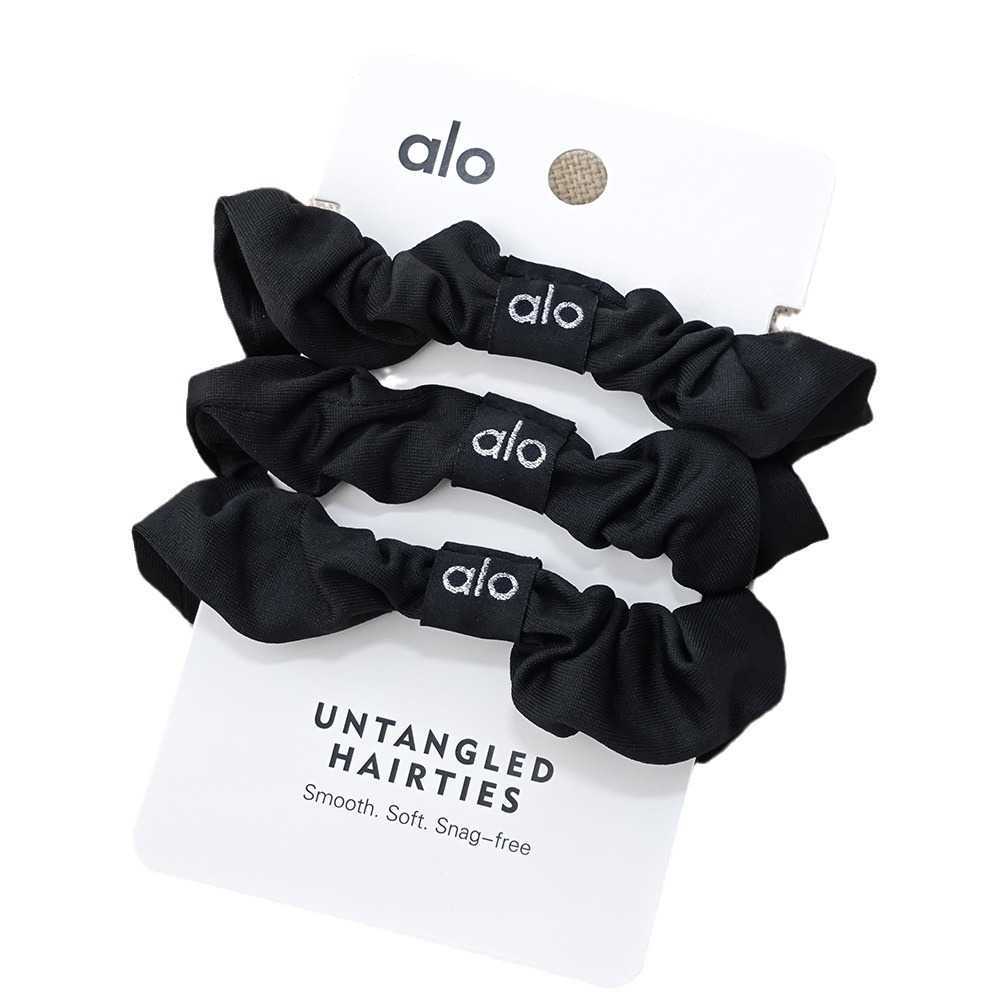 Hair Rubber Bands Headband Solid Color French Medium Hair Tie Rubber Band Fat Intestine H250318