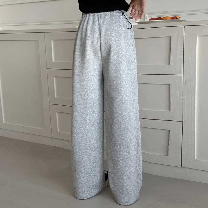 School Child Spring Sports Pants for Girl Casual Cotton Trousers Kids Trendy Sporty Straight Sweatpants 5 6 7 8 9 10 12 14 YT250318