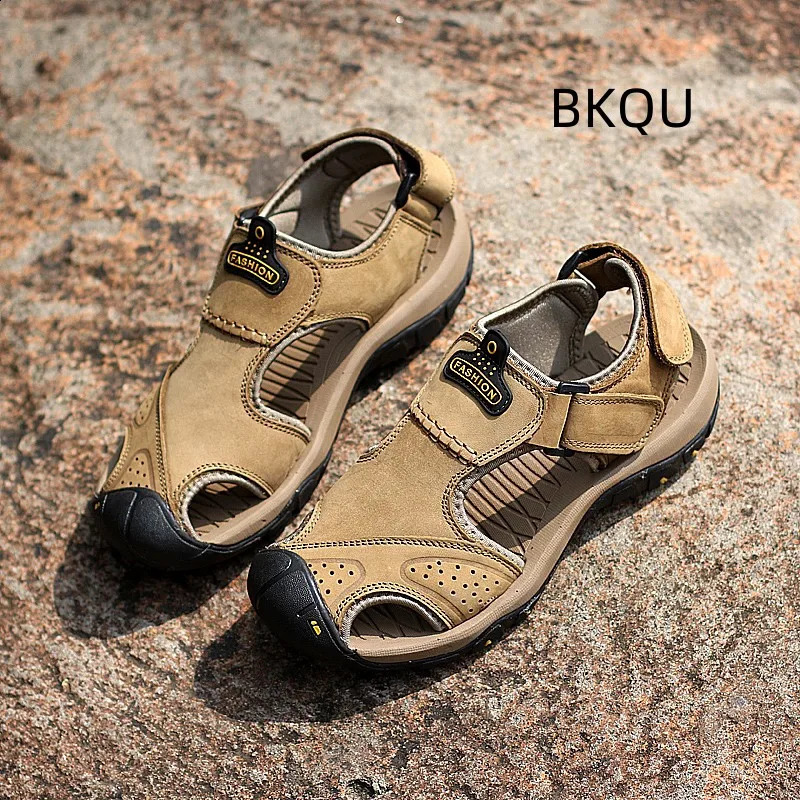Mens Summer Sandals Fashion All-match Trendy Comfortable Breathable Massage Wear-Resistant Sports Big Size Casual Summer Main 250317