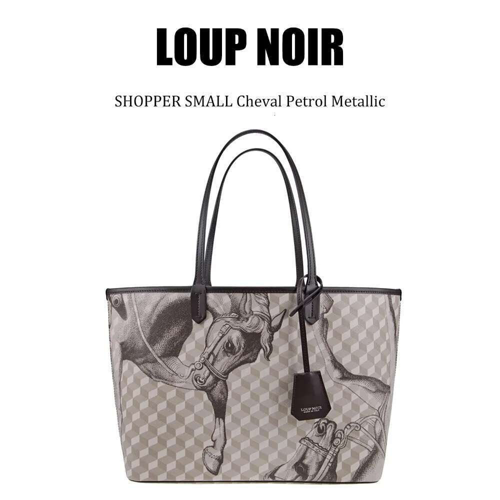 New Tote for Famous Brands Casual Totes Large Capacity Shoulder Women Bags High Quality LOUP NOIR Bag