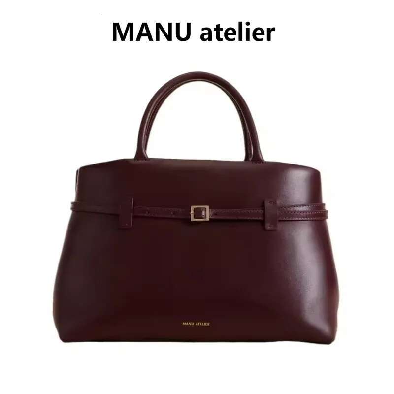 MANU Atelier Retro Tote Handbag With Large Capacity, High , Fashionable Commuting Women's Bag