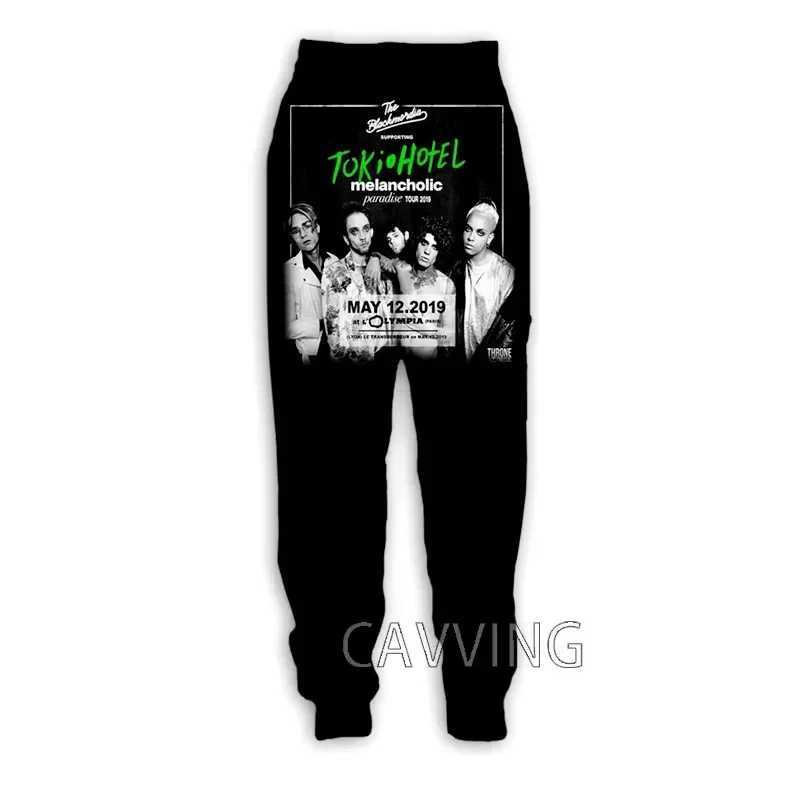 New Fashion Tokio Hotel Rock 3D Printed Casual Pants Sports Sweatpants Straight Pants Sweatpants Jogging Pants Trousers X250319