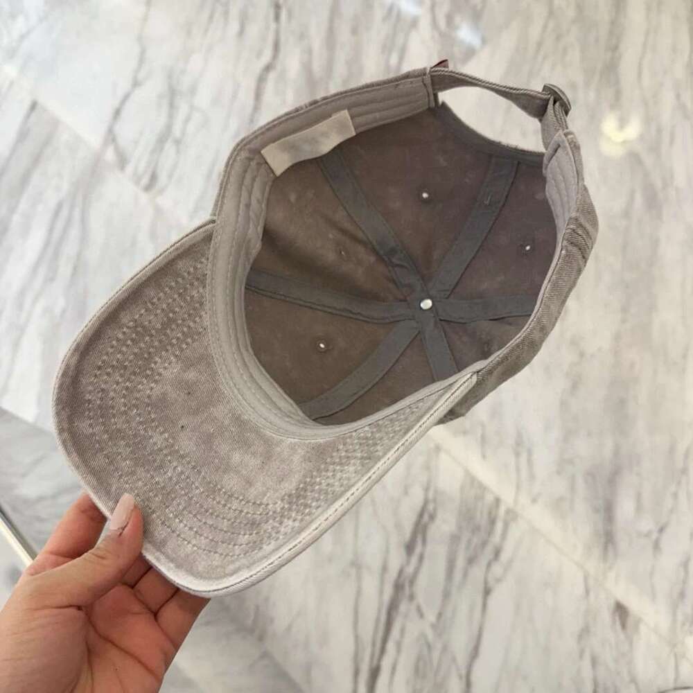 2025 Summer Women Men Baseball Cap FashionLetter Embroidery Snapback Vintage WashedCotton Unisex Hip Hop Sun Hat
