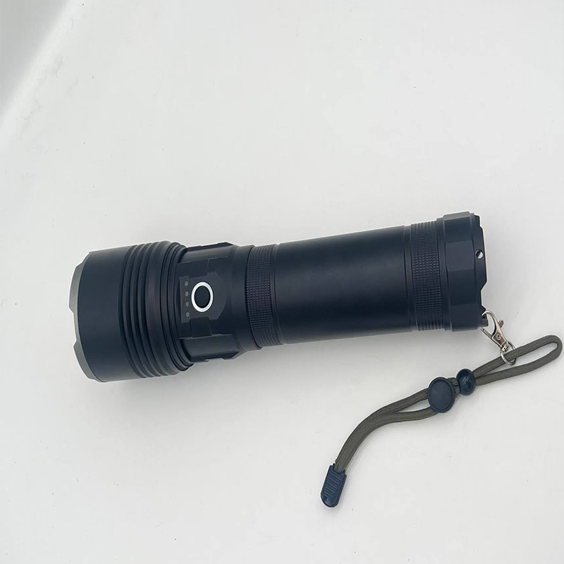 Weather-Resistant Rechargeable LED Flashlight for Outdoors - Durable Construction