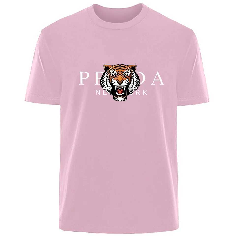 Harajuku Strong Print Summer High Quality Mens 100% Cotton Comfortable Breathable T-Shirt Casual Fashion Mens StreetwearT250318