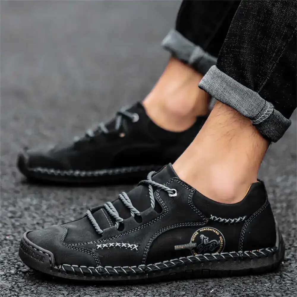 2025 new men's shoes casual design sports shoes boots designer fashionable black sports shoes special price industrial sewing