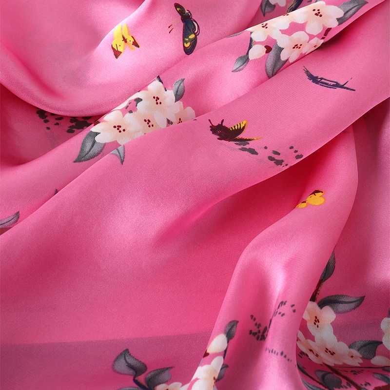 70 * 70cm silk texture brand design scarf printed shawl headband Fem hair wrist strap neck tie X250319
