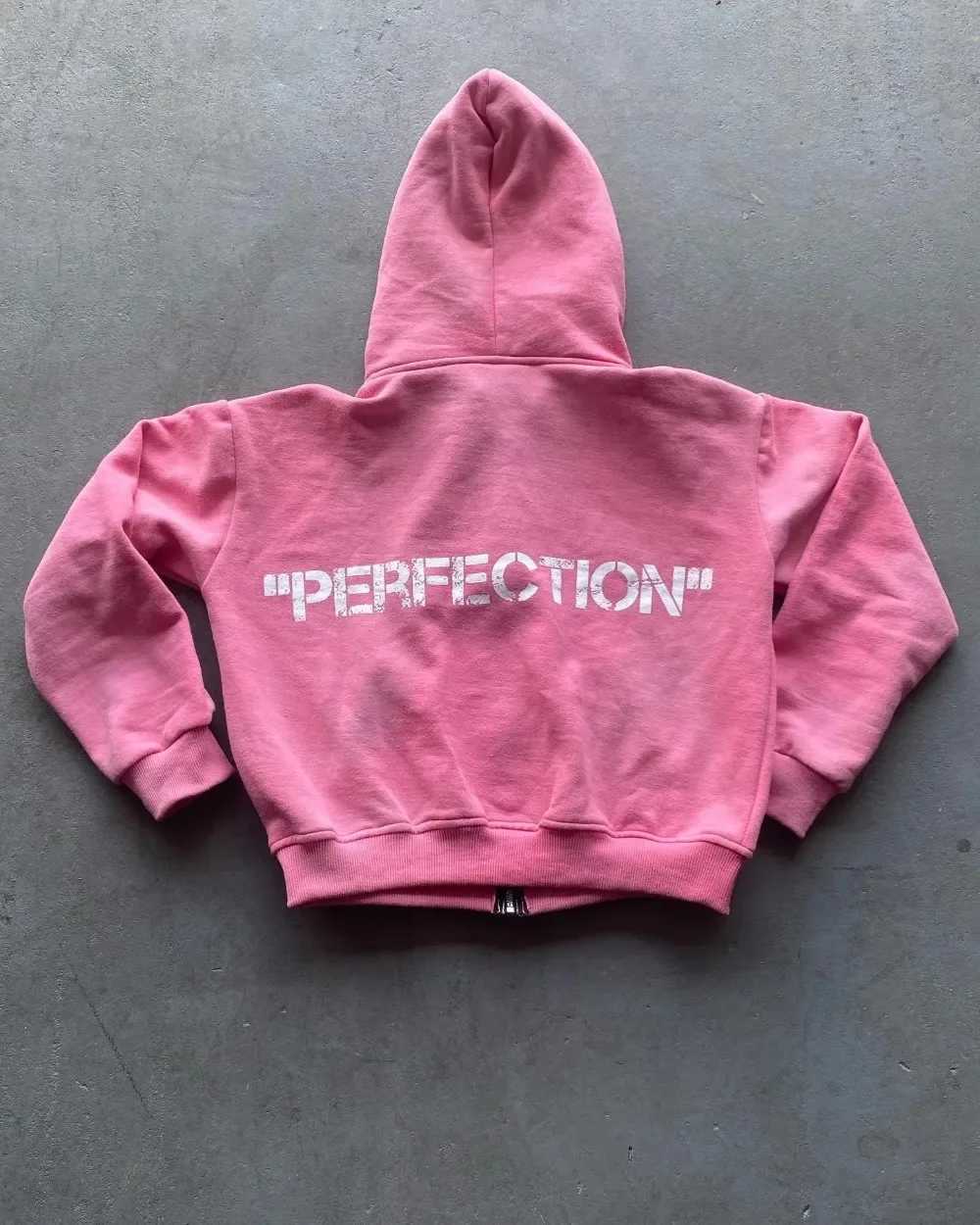 Streetwear Y2K Casual Baggy Sweatpants Drawstring Sports Pants Zipper Cardigan Fashion Digital Print Hooded Men Women Street Set X250319