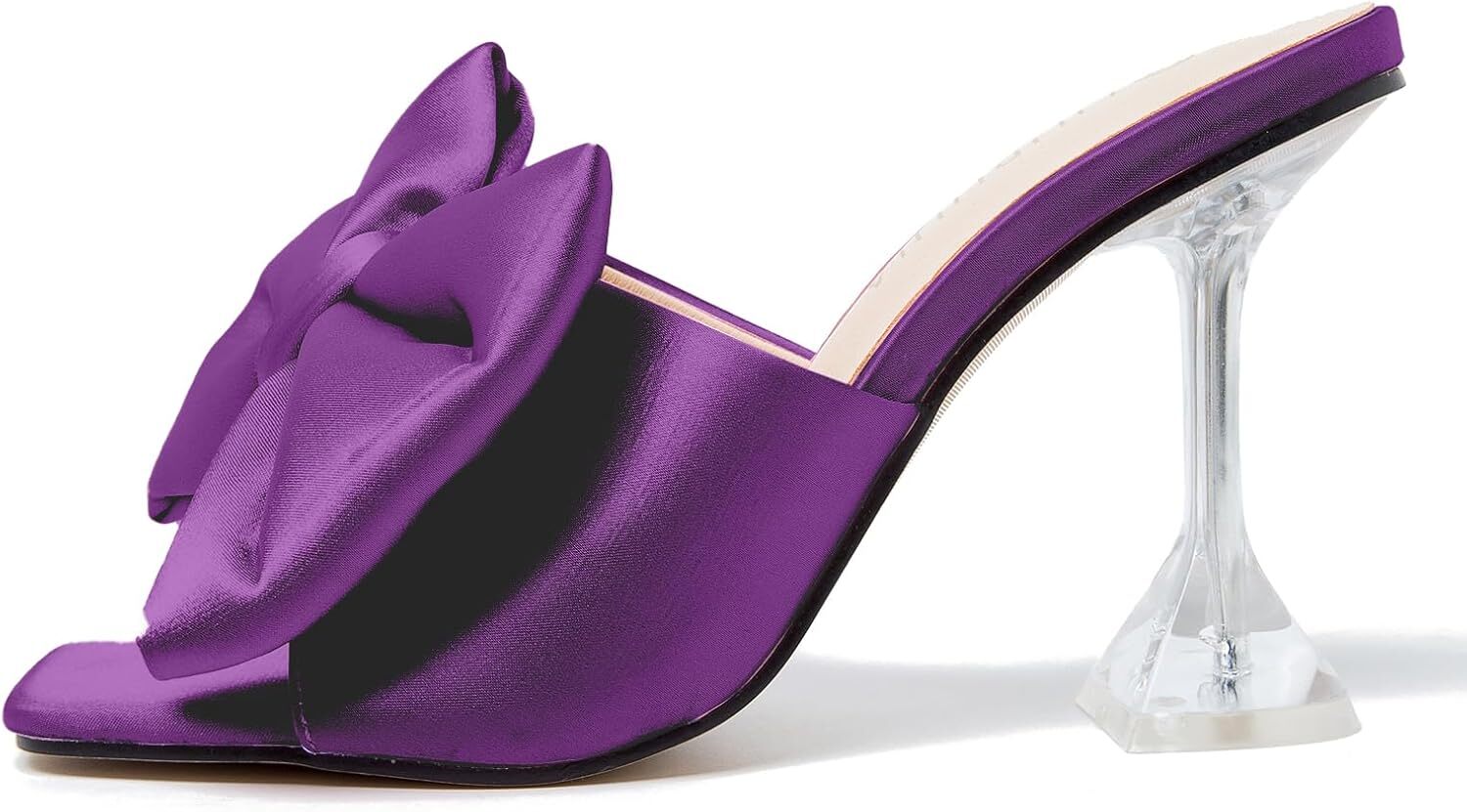 2025 New With Box Designer sandals Women's bow, high heels, dress, sandals, one foot kick, party, dance, wedding, bride's shoes
