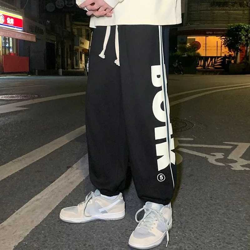 Sweatpants for Men Training Male Sweat Pants Jogger Trousers Sport Hip-hop Track Athletic Fashion Summer Tracksuit Bottoms Y2k X250319