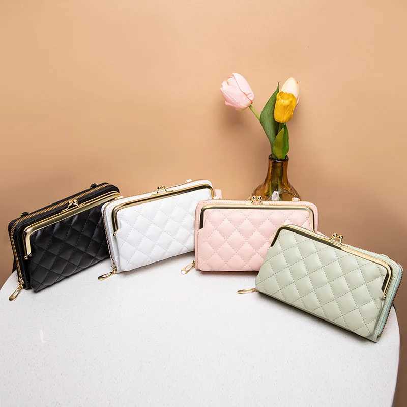 New Arrival Womens bag trend PU leather womens bag beige white black fashionable handbag Bolsas Para Mujeres Sac phone holder T250318