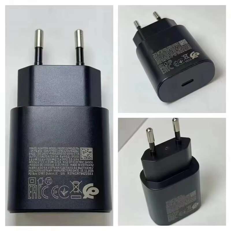 Fast Charging C Adapter EU UK US Plug Block 25w Pd Adaptor EPTA800 USB Charger for Samsung Galaxy S25 S24 S23 Ultra