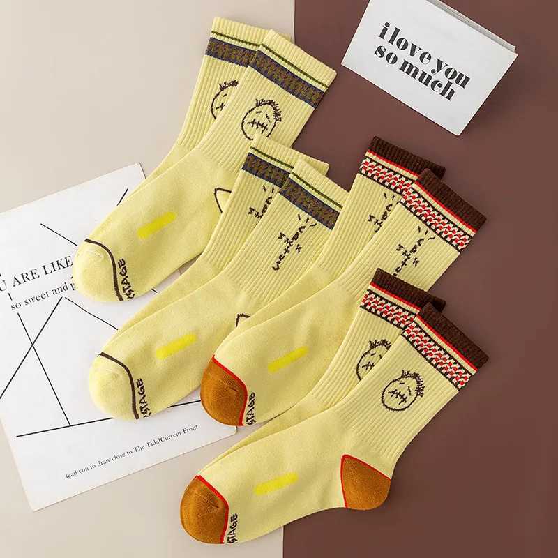 Mens SOCKS Skate New BLACK Crew SOCKS Fashion Bandanas Funny Streetwear Hip Hop 27 Style Mens Gifts X250319