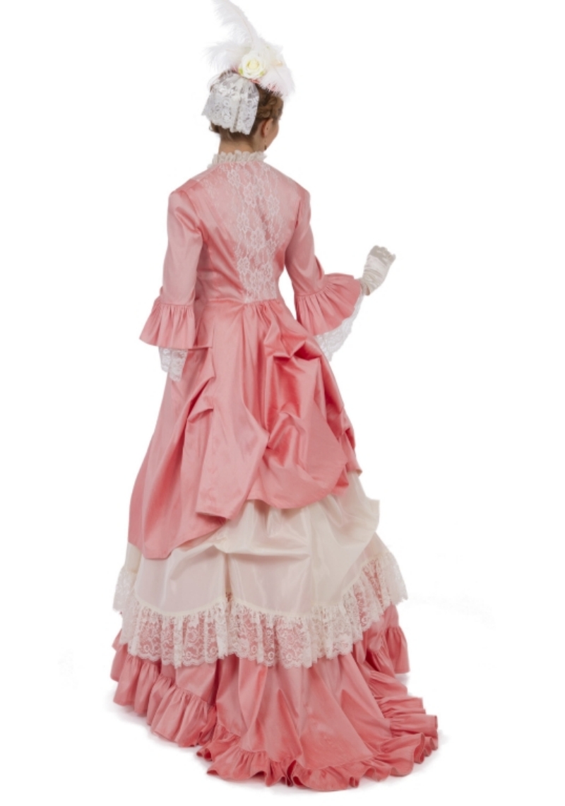 Vintage Victorian Prom Dresses Ruched Medieval Ball Gown Court Train Long Historical Evening Gown Polonaise Bustle Dress Special Occasion Wear For Lad