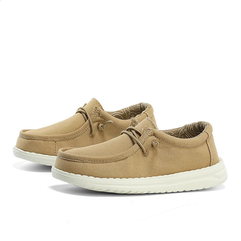 Childrens casual canvas shoes boys fashionable comfortable breathable suitable for daily wear sports walking 250319