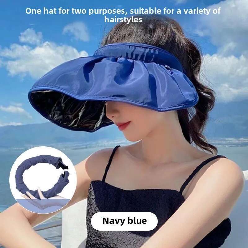 2025 Summer Sun Women's Summer Sun Protection UV Beach Shell Hairpin Women's Travel Fisherman Hat