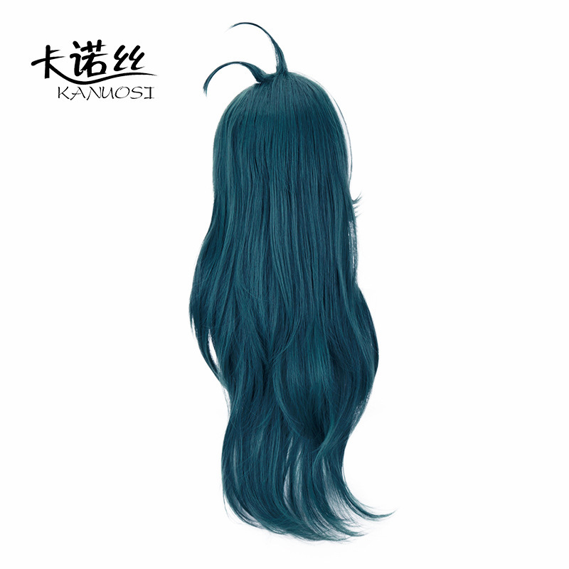 Cano Genshin Impact, Kaya Cosplay Wig, Westerly Knights, Layered And Dyed Long Hair Style