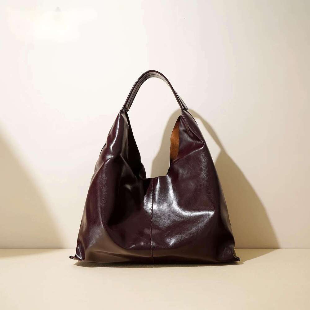 Retro Melard Color Woman Bags Shoulder Casual Handbag And Purse Oversized Big Roomy Underarm Tote New