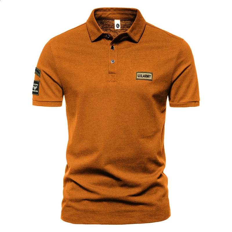 Korean Summer Men High Quality Short Sleeve Breathable Plus Size Embroidered Polo Shirt Anti-wrinkle Tops 5XL 250319