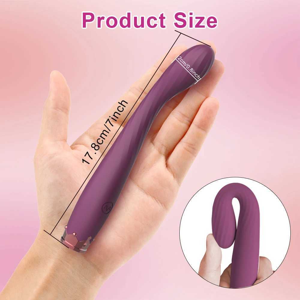 Beginner G-Spot vibrator female 8-second orgasm finger shape vibration Nipple Clitoris stimulates adult female sex toy W250319