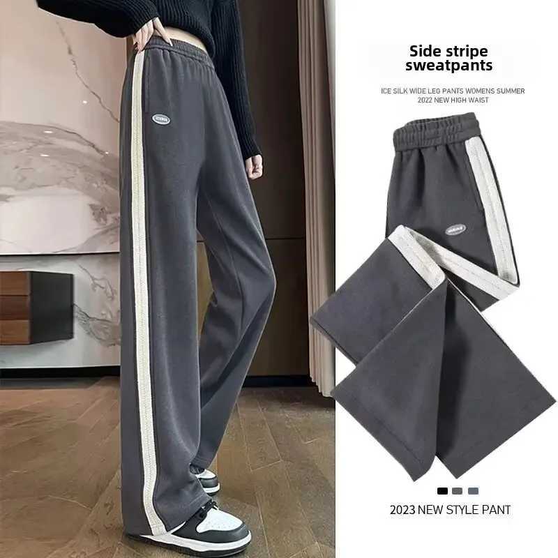 Girls Bell Bottom Casual Trousers New Spring/autumn Style 2024 Childrens Pants Straight Leg Defensive PantsT250318